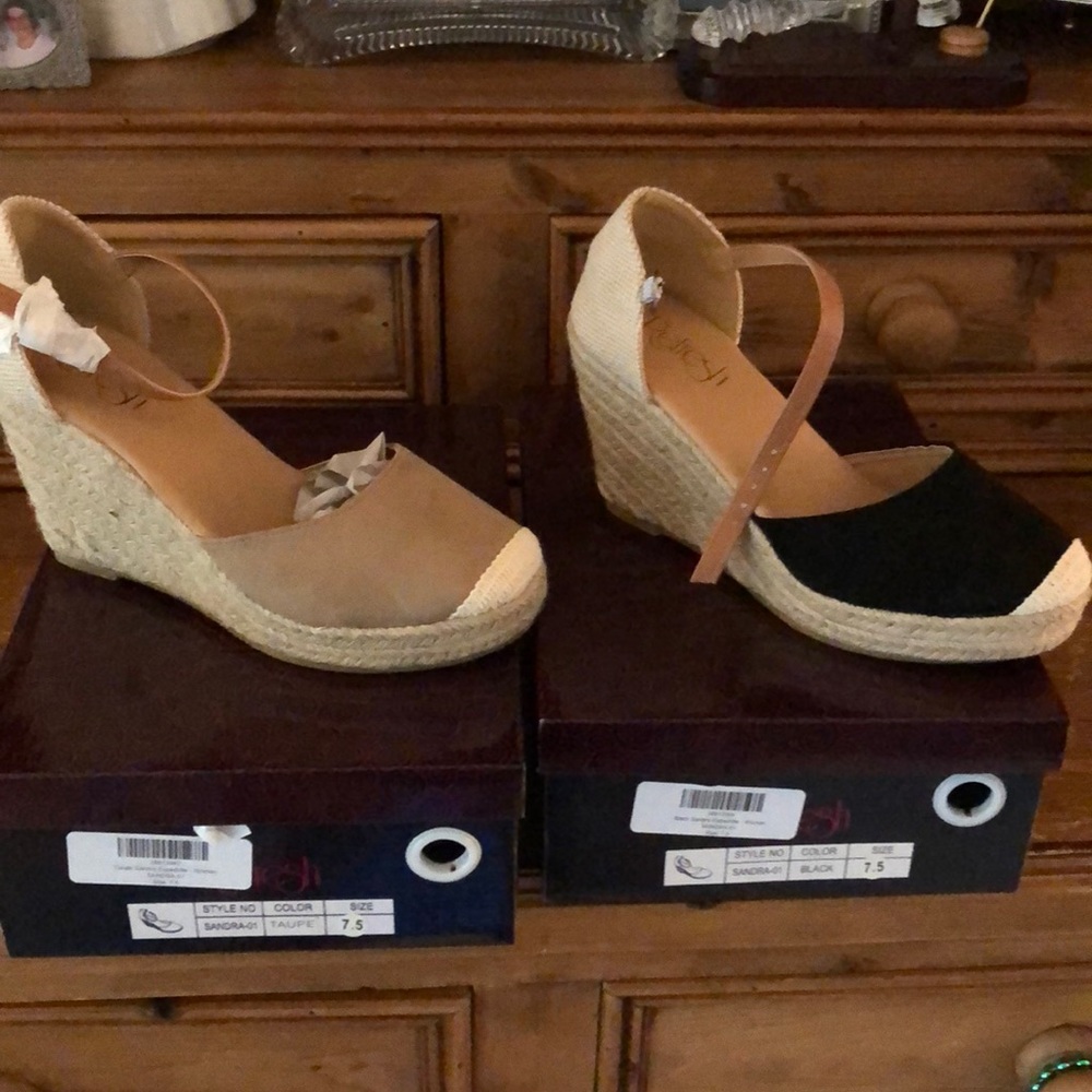 Espadrille wedges